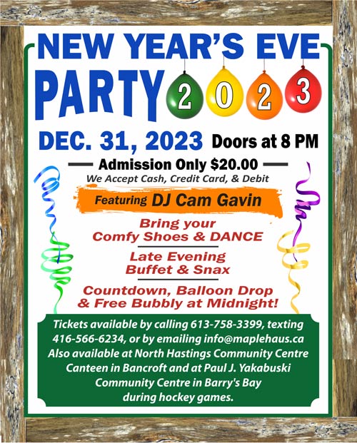 2023 new years eve party